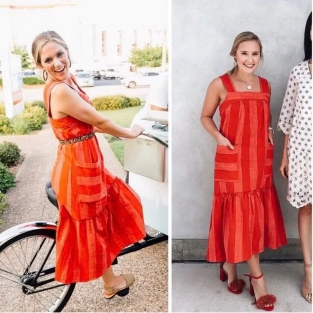 Anthropologie Maeve Midi Dress - Picture 4 of 13